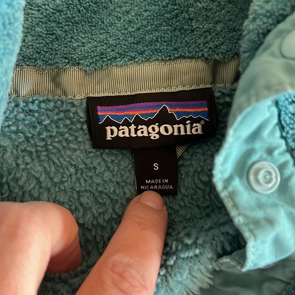 Patagonia snap t fleece Long sleeve size small - Picture 2 of 3